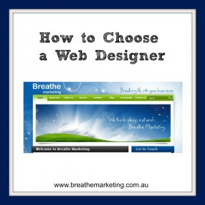 How to Choose a Web Designer